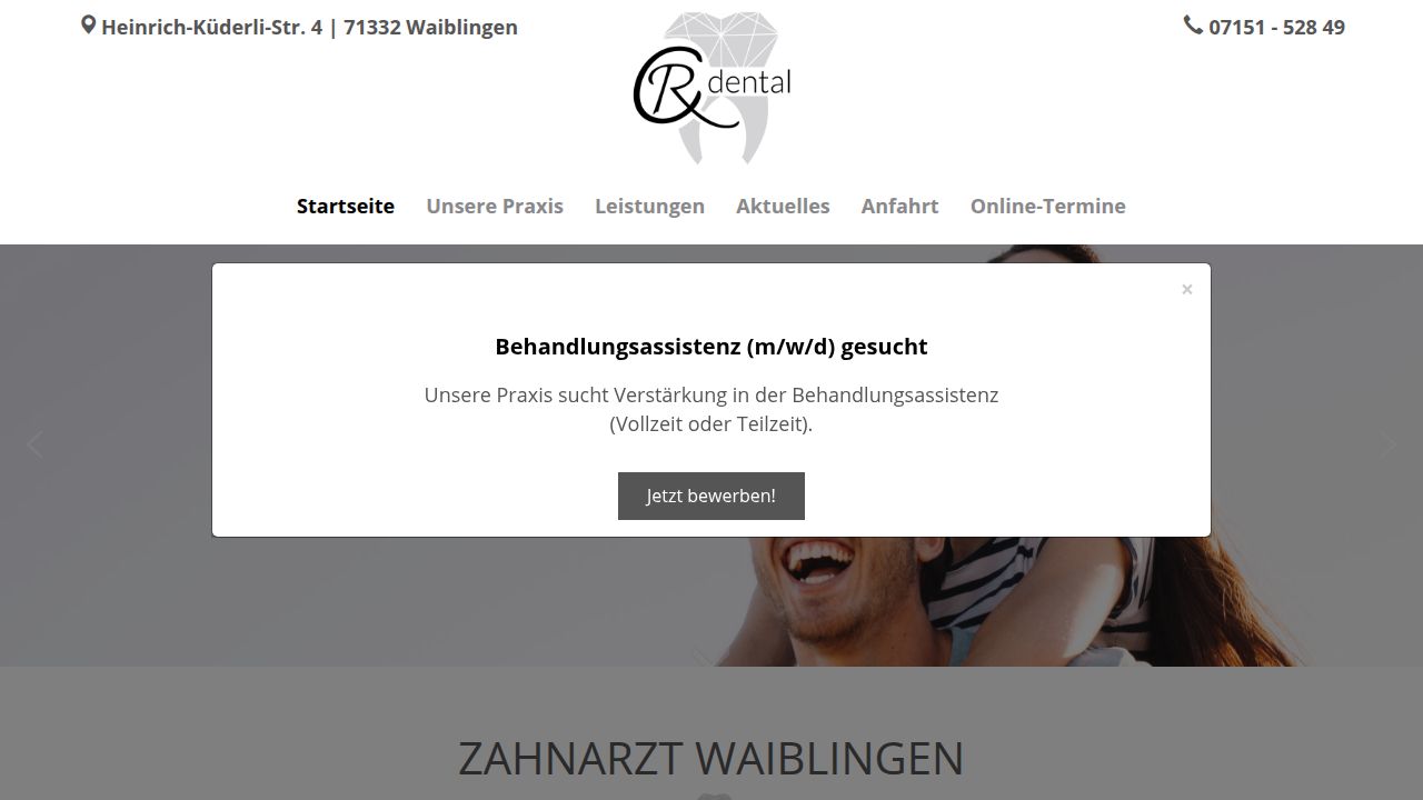 Home page of the website of Dr. Friedrich Szkudlarek